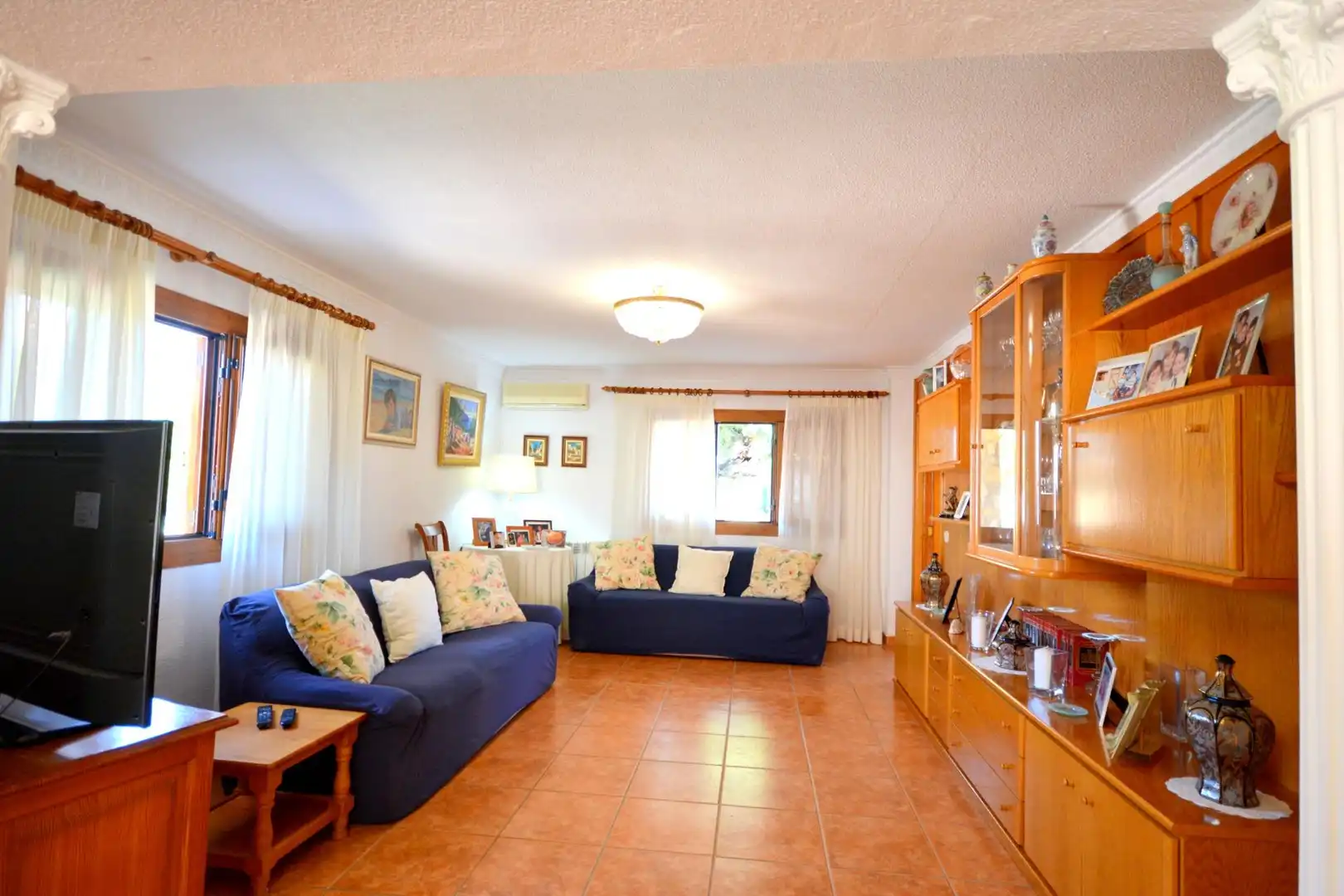 Sala d'estar de Casa o xalet en venda en Marratxí amb Aire condicionat, Calefacció i Jardí privat