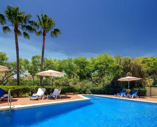 Swimming pool of Building for sale in Marbella