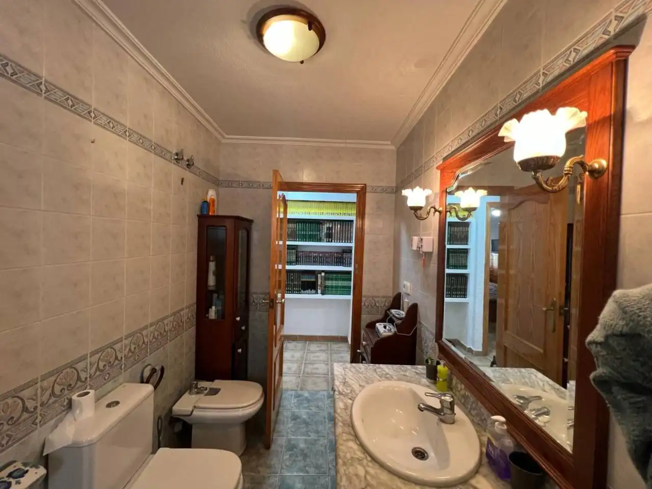 Baño de Casa o chalet en venta en Elche / Elx con Aire acondicionado, Jardín privado y Terraza