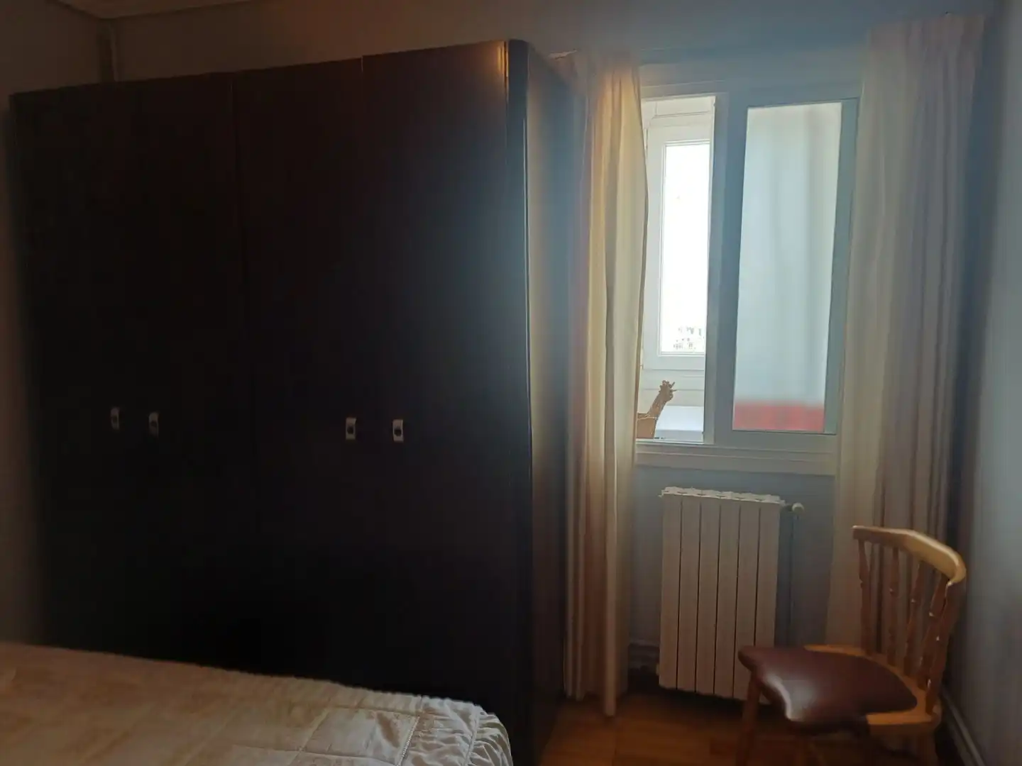 Bedroom of Flat for sale in A Coruña Capital   with Heating, Terrace and Storage room