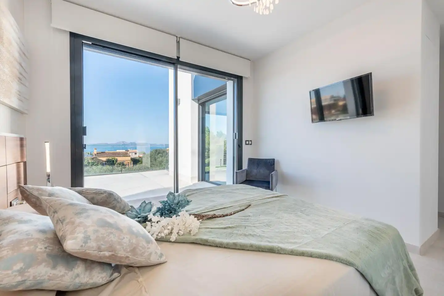 Dormitori de Casa o xalet en venda en Artà amb Aire condicionat, Jardí privat i Terrassa