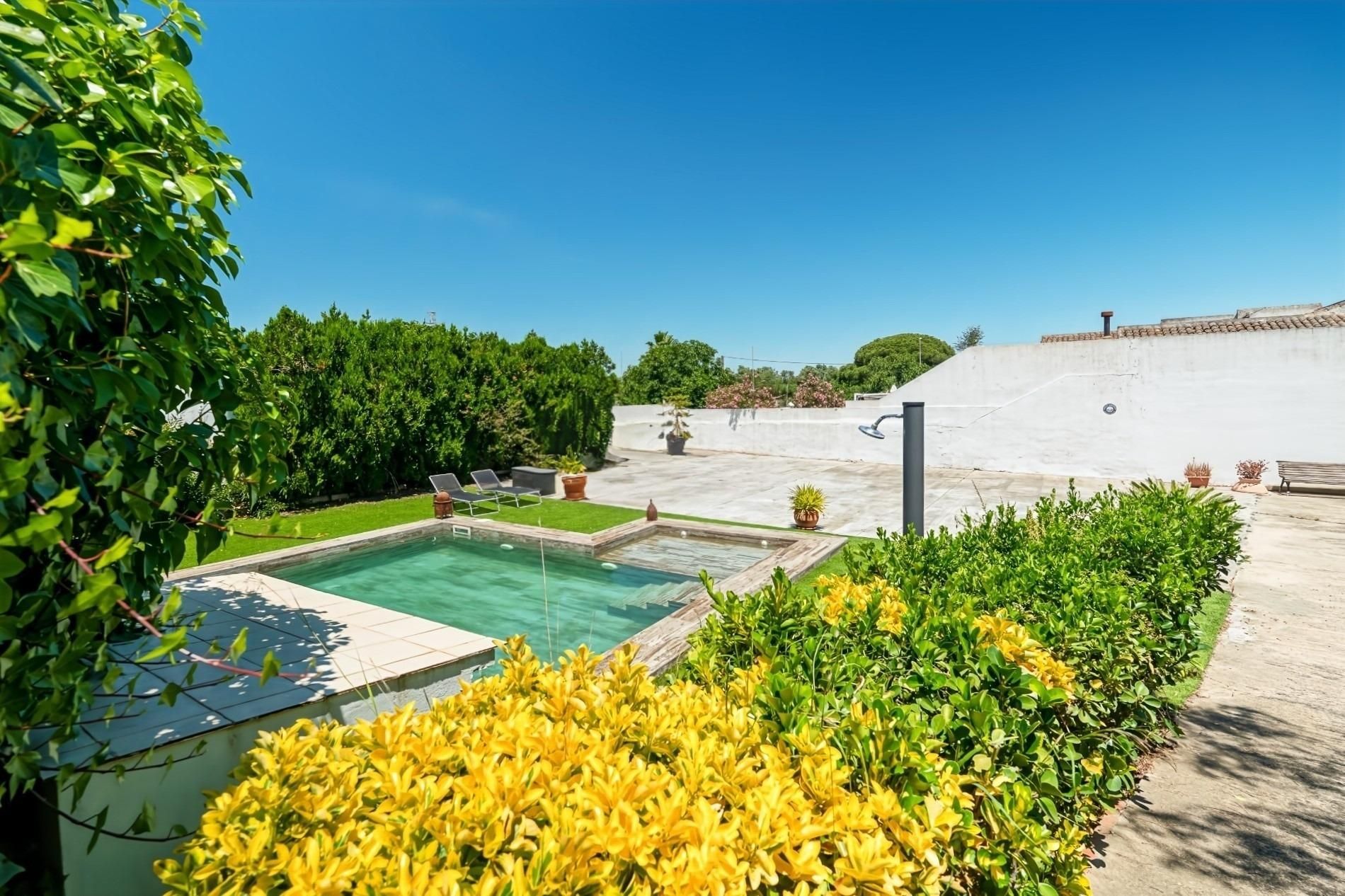 Jardí de Casa o xalet en venda en Aljaraque amb Calefacció, Jardí privat i Terrassa