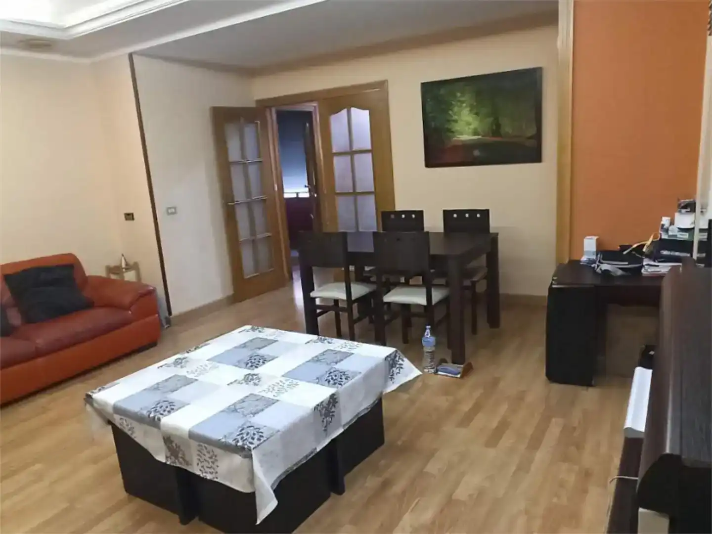 Comedor de Casa adosada en venta en Banyeres de Mariola con Parquet y Amueblado