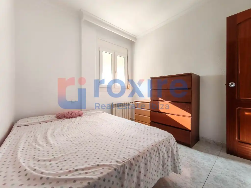 Schlafzimmer von Wohnung zum Verkauf in Eivissa mit Klimaanlage, Möbliert und Ofen