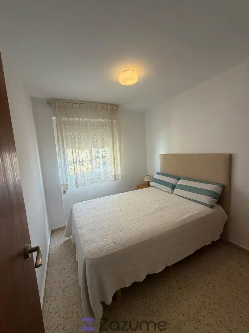 Bedroom of Flat for rent in Piles  with Air Conditioner, Heating and Furnished