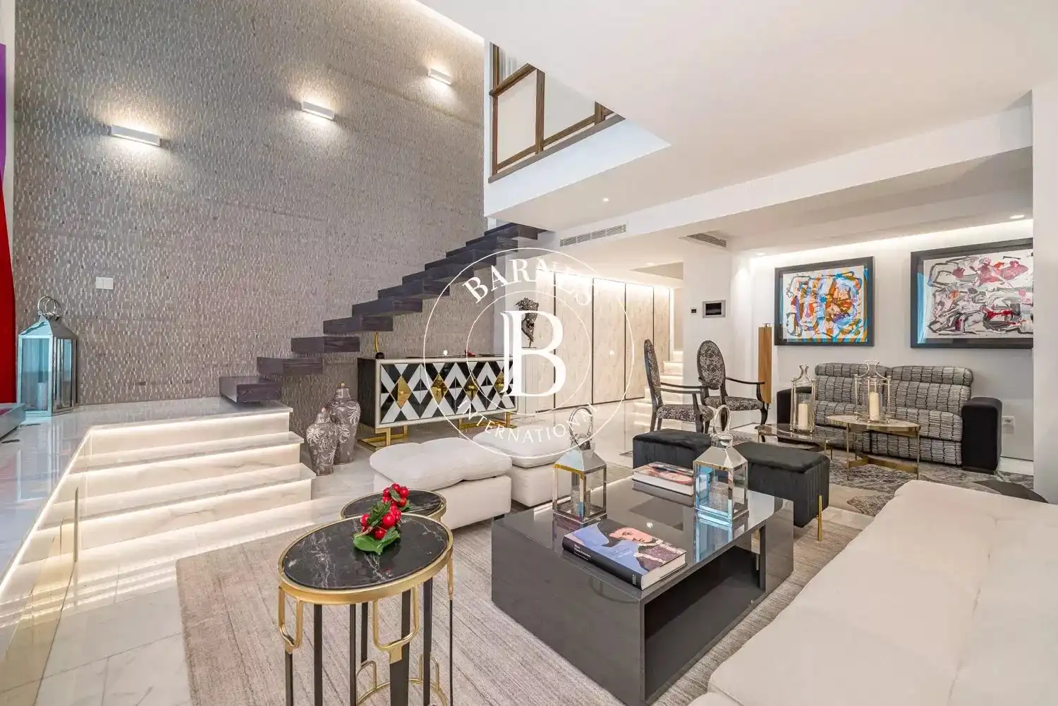 Living room of Flat for rent in Madrid  with Air Conditioner, Heating and Swimming Pool