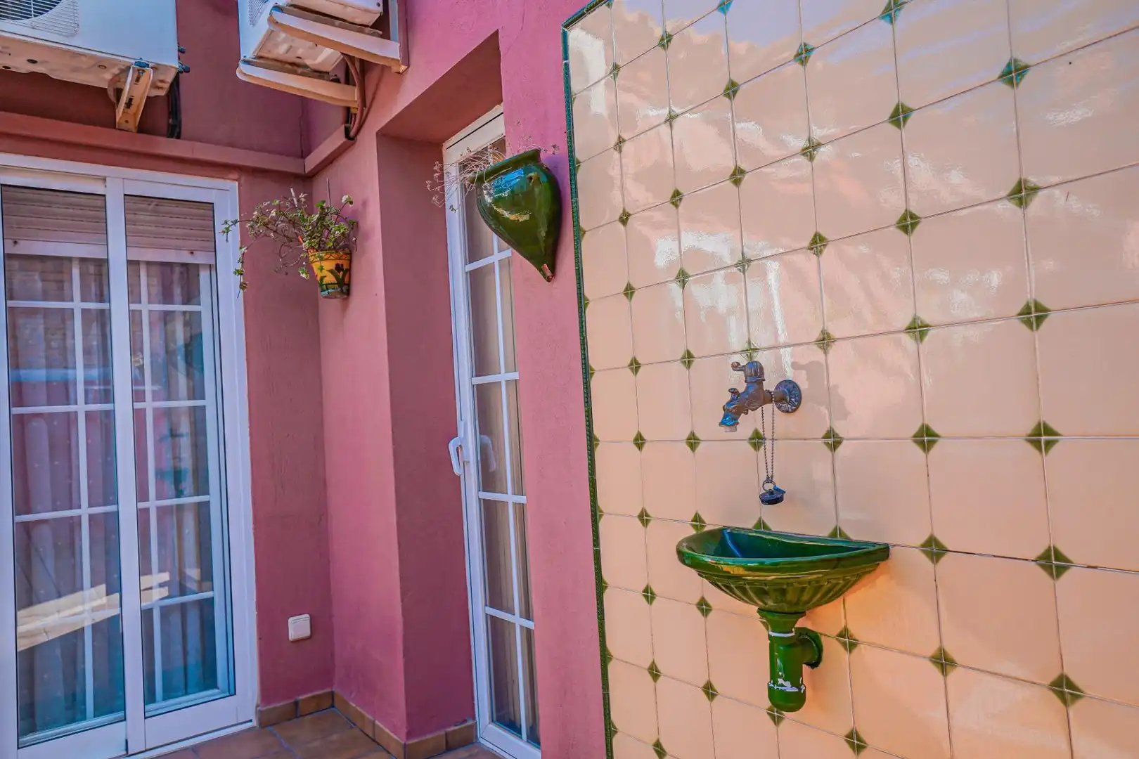 Garden of Detached homes for sale in Vilallonga del Camp  with Air Conditioner, Heating and Private garden