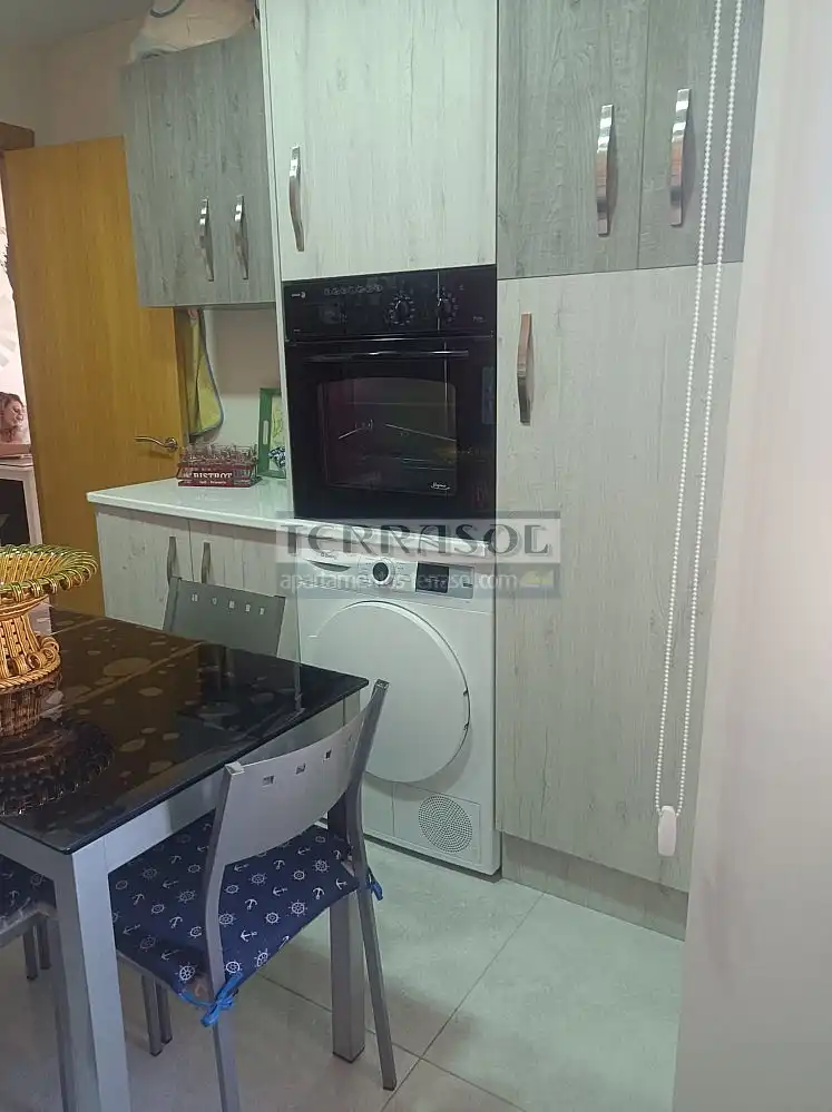 Cocina de Apartamento en venta en Vélez-Málaga con Aire acondicionado, Calefacción y Jardín privado