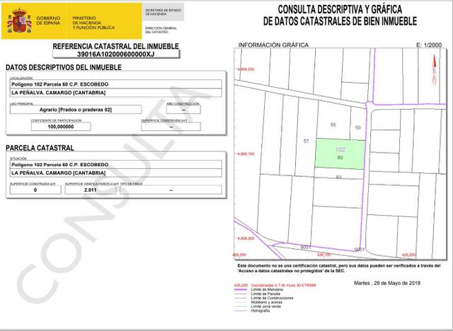 Terreno residencial en Venta en ESCOBEDO LA PEÑALVA en Escobedo