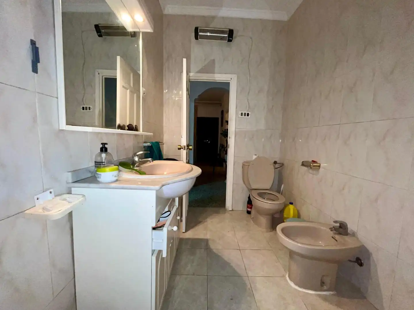 Bany de Casa adosada en venda en Alhaurín El Grande amb Jardí privat, Terrassa i Piscina