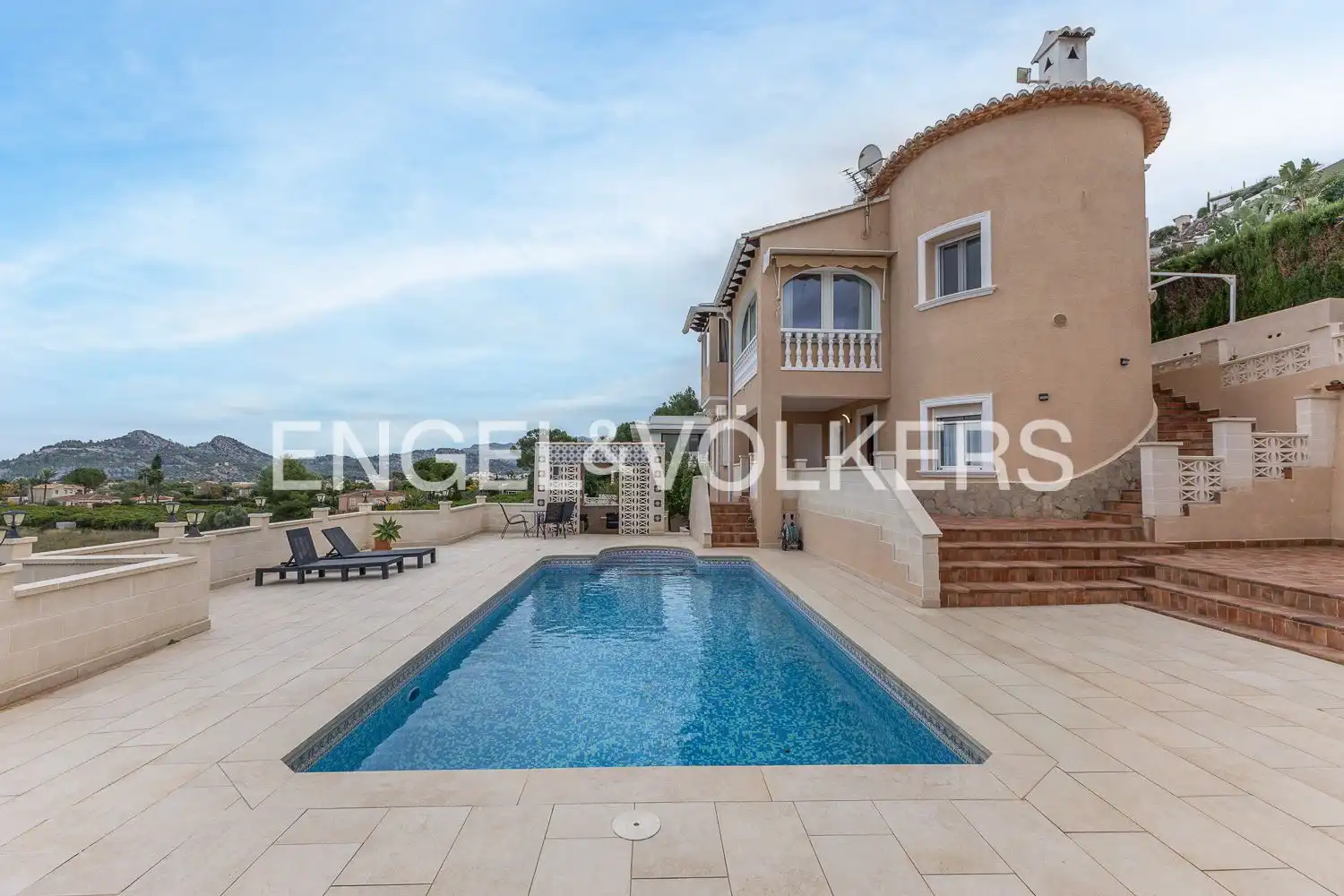 Exterior view of Houses for sale in Pedreguer  with Air Conditioner, Heating and Private garden