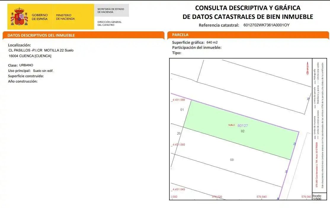 Terreni e lotti in vendita a PASILLOS -P.I.CR MOTILLA, imagen 8