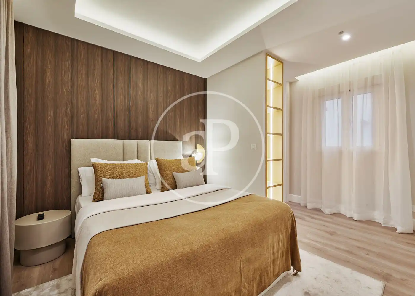 Bedroom of Flat for sale in Madrid  with Air Conditioner, Heating and Storage room