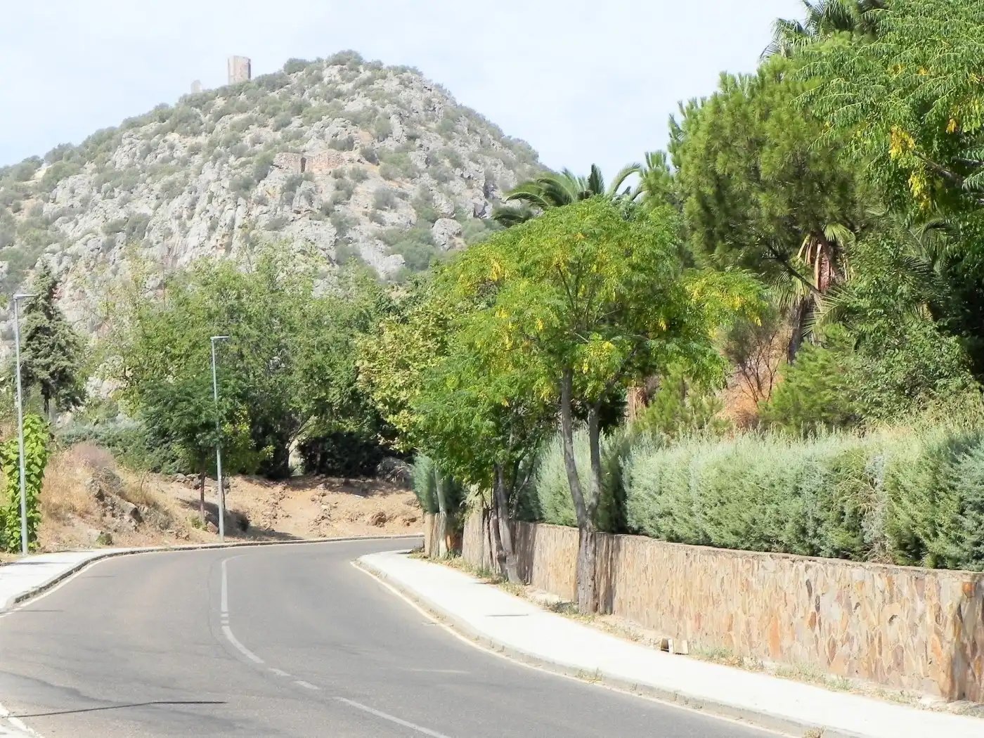 Vista exterior de Casa adosada en venta en Alange con Jardín privado, Trastero y Amueblado