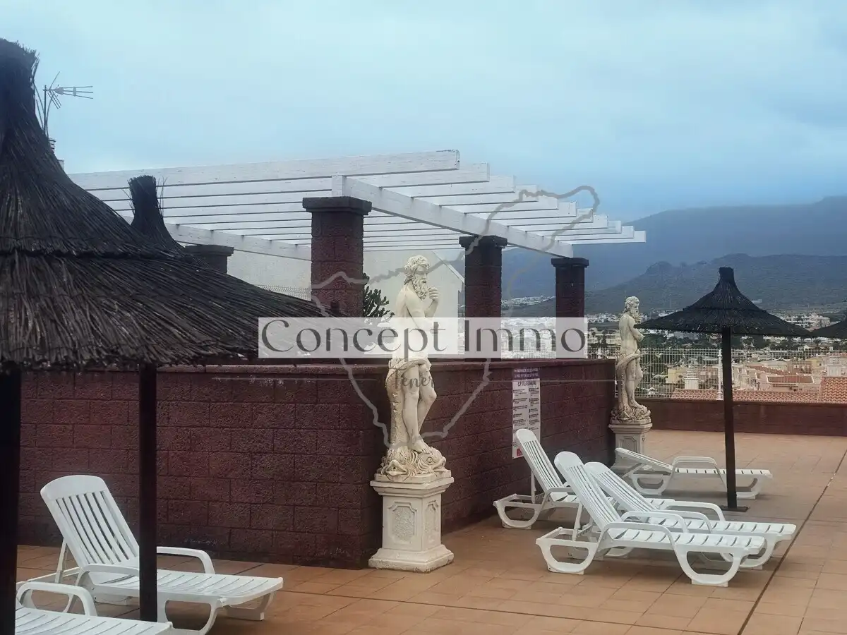 Terrasse von Erdgeschoss zum Verkauf in Adeje mit Terrasse, Alarm und Gemeinschaftspool