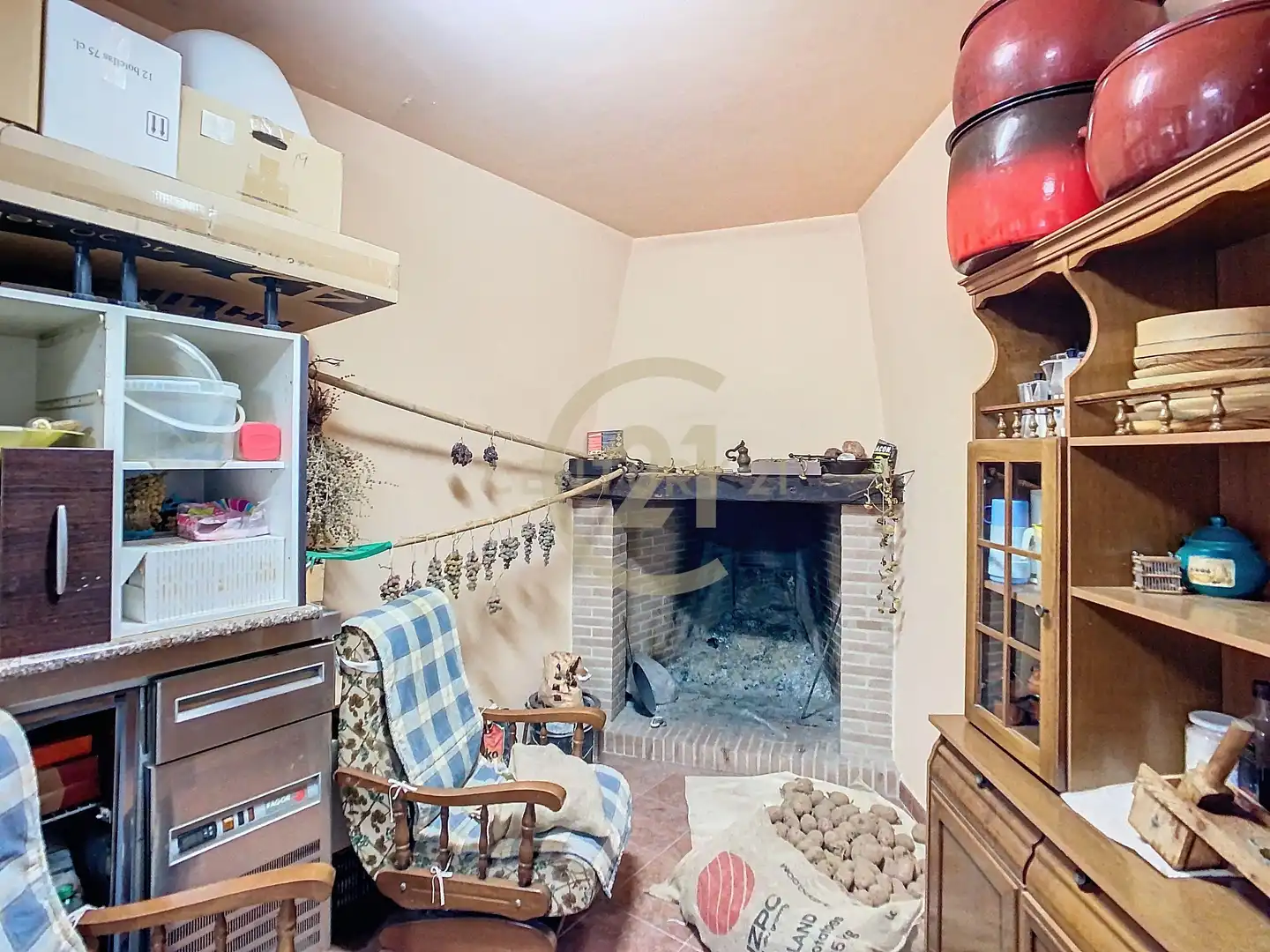 Cuina de Casa o xalet en venda en El Burgo