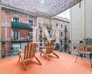 Terrace of Apartment to rent in  Barcelona Capital  with Air Conditioner, Heating and Terrace