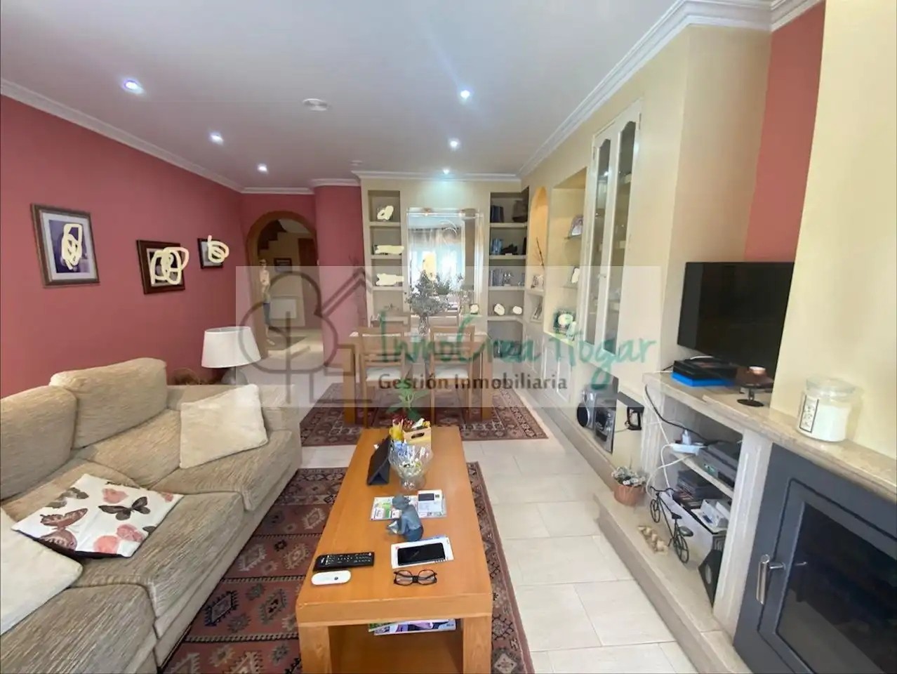 Living room of Houses for sale in Mos  with Heating, Private garden and Storage room