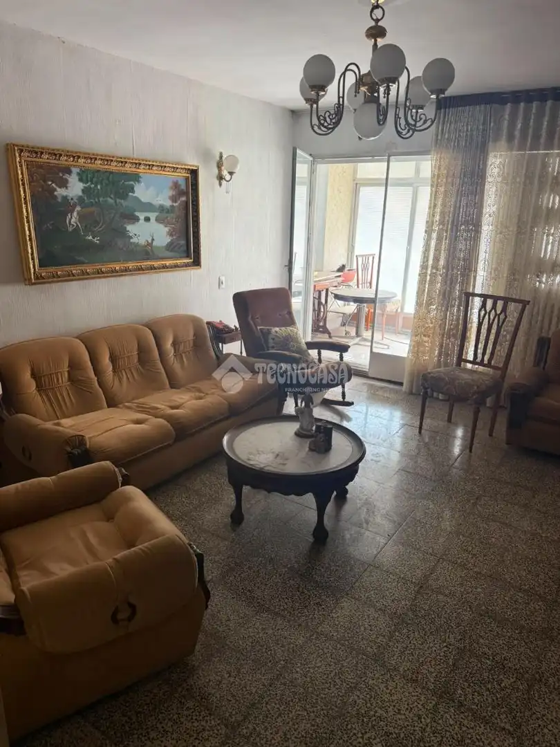 Sala d'estar de Pis en venda en Alicante / Alacant amb Terrassa i Balcó