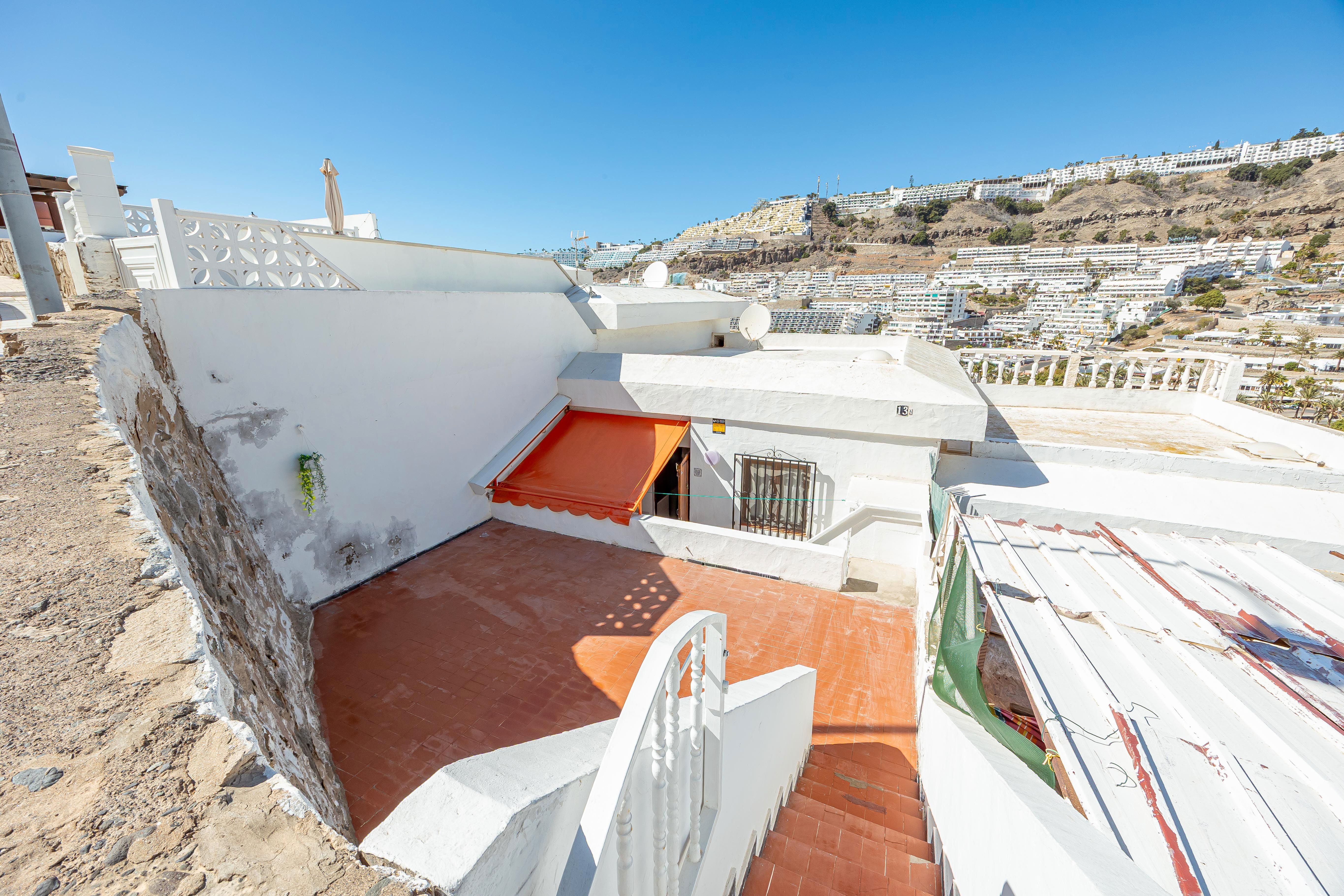 Vista exterior de Casa o chalet en venta en Mogán con Jardín privado, Terraza y Trastero