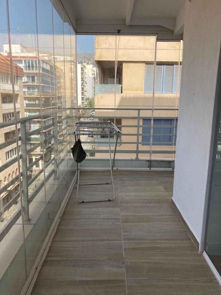 Terrassa de Apartament en venda en Calpe / Calp amb Aire condicionat, Calefacció i Jardí privat
