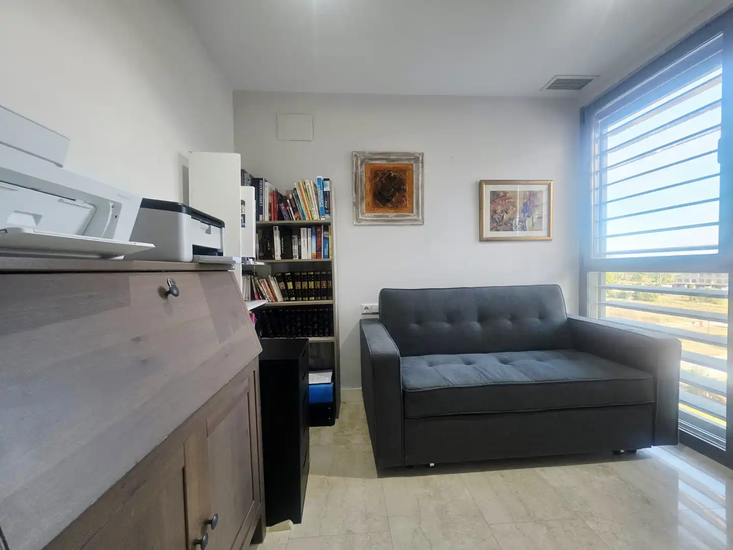 Wohnzimmer von Maisonette zum Verkauf in El Verger mit Klimaanlage, Privatgarten und Terrasse