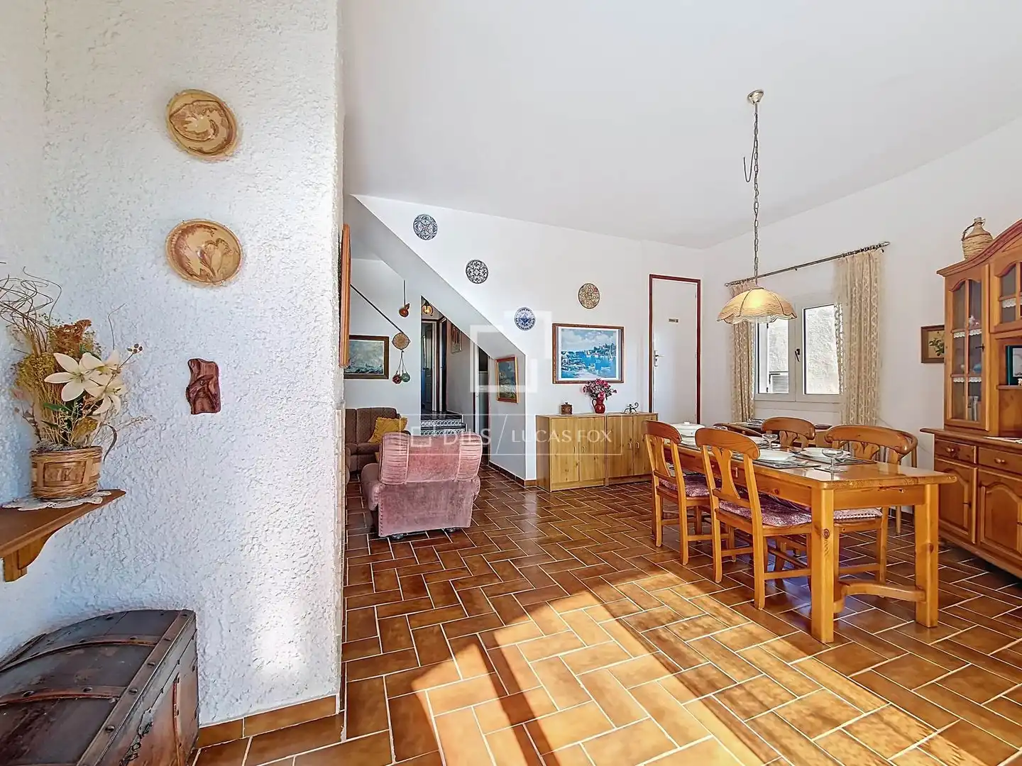Menjador de Casa o xalet en venda en Calafell amb Jardí privat, Terrassa i Traster