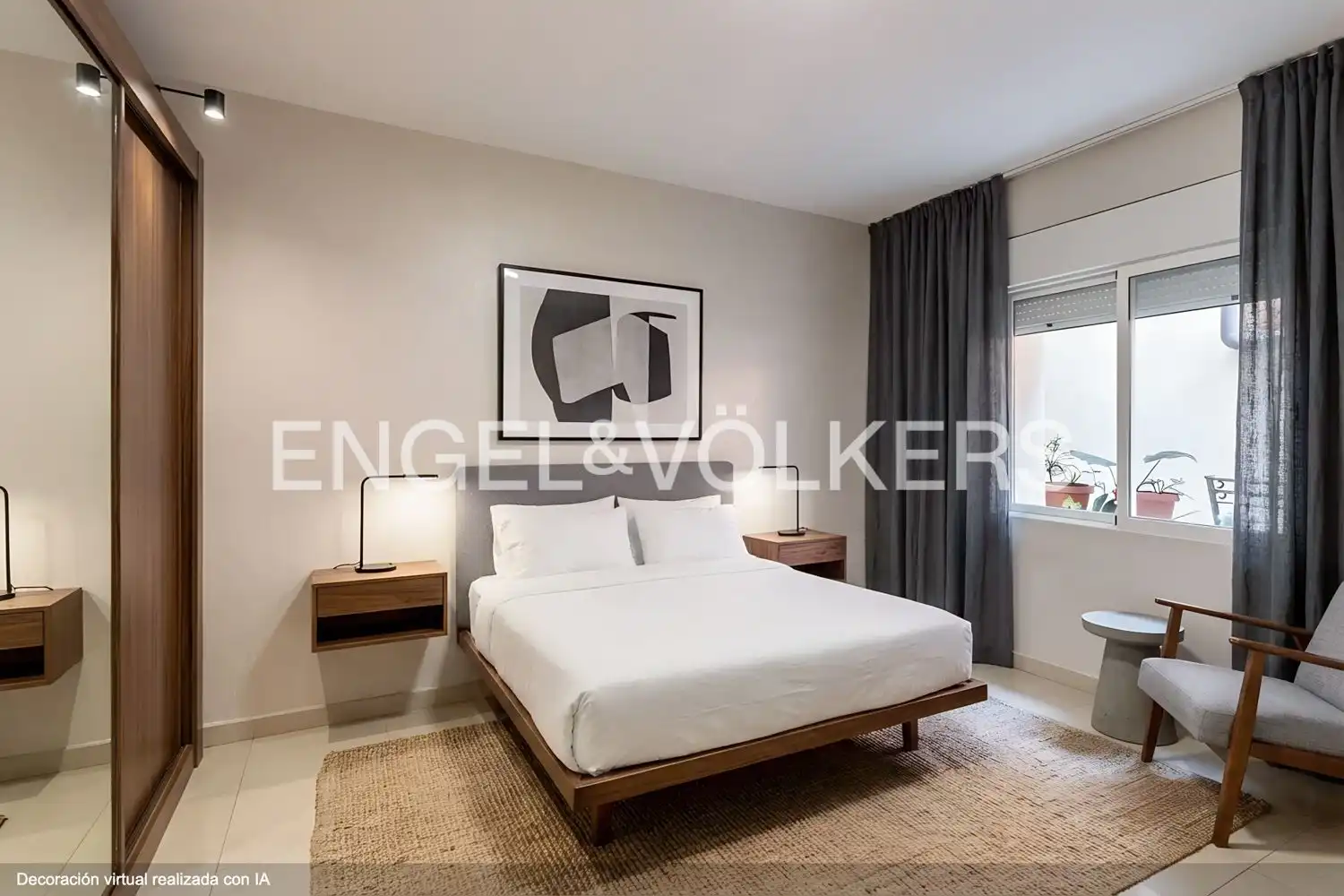 Bedroom of Flat for sale in Valencia  with Heating, Terrace and Storage room