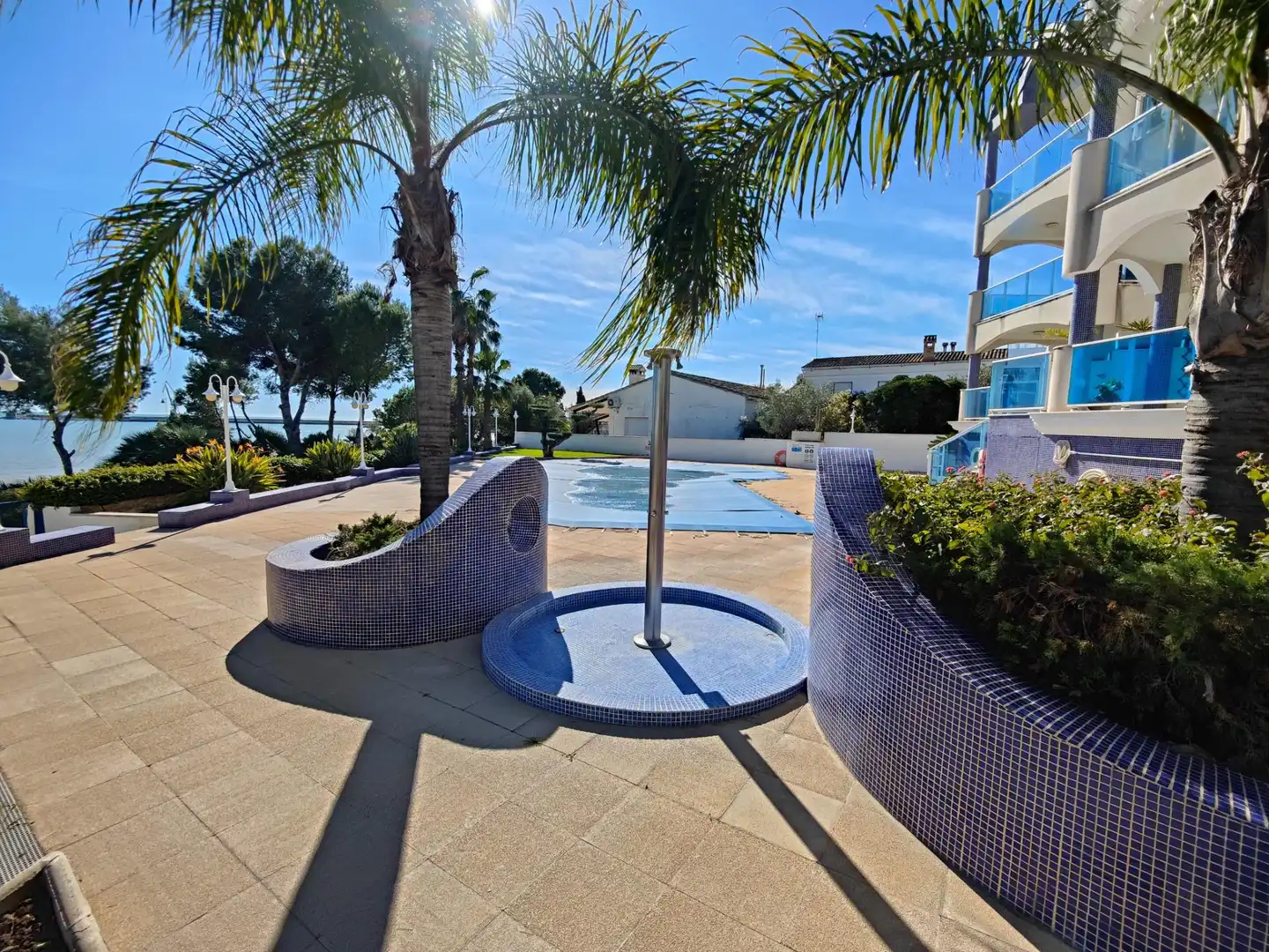 Swimming pool of Apartments for sale in Alcanar  with Air Conditioner, Private garden and Terrace