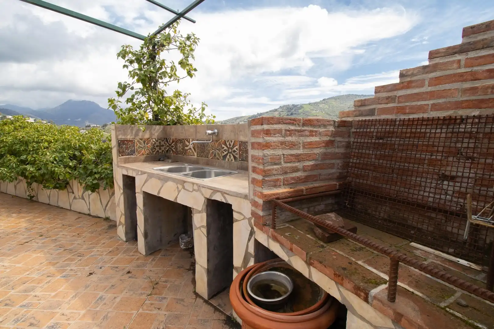 Terrassa de Casa o xalet en venda en Cómpeta
