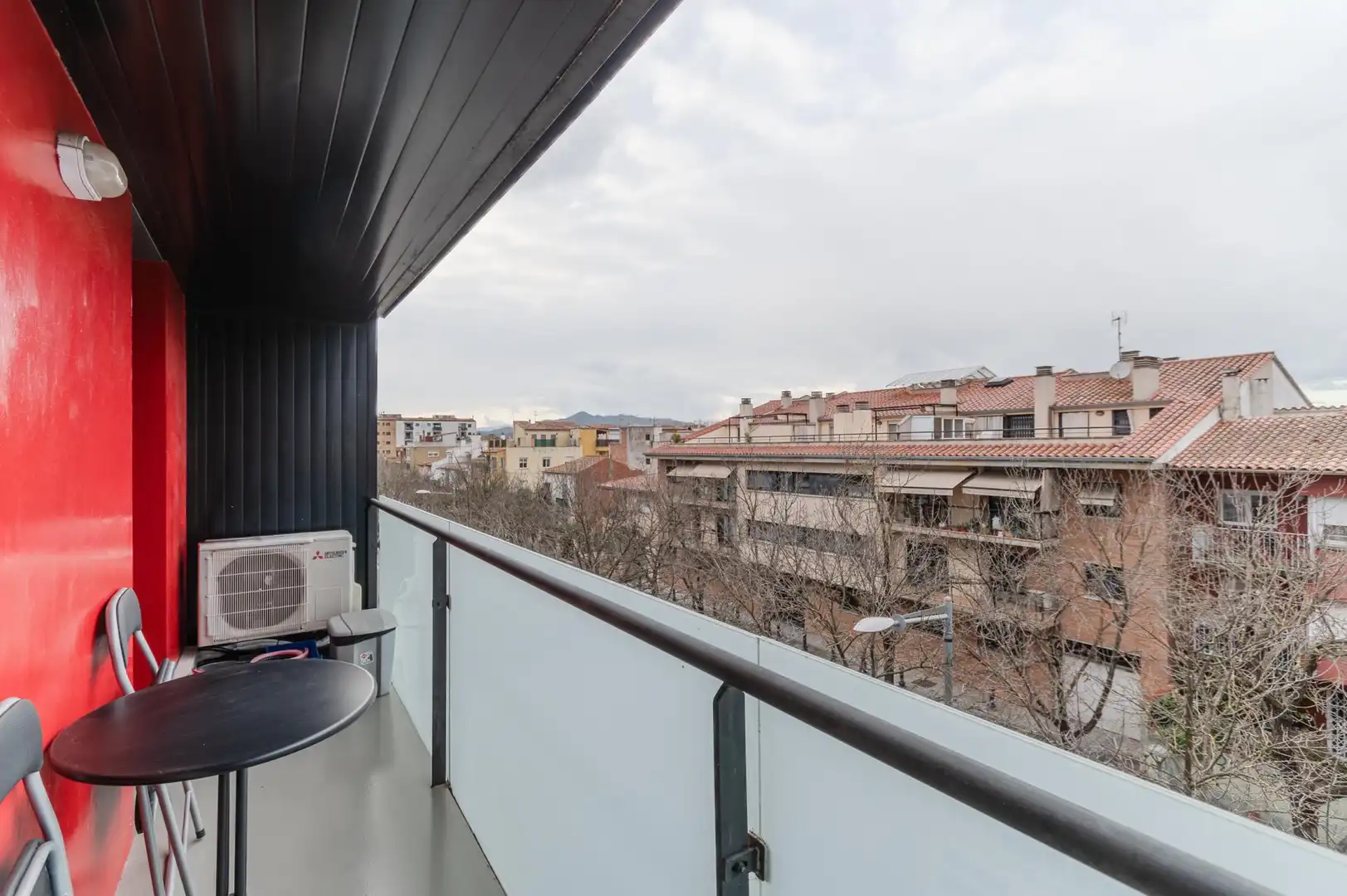 Balcony of Attic for sale in Salt  with Heating, Furnished and Oven