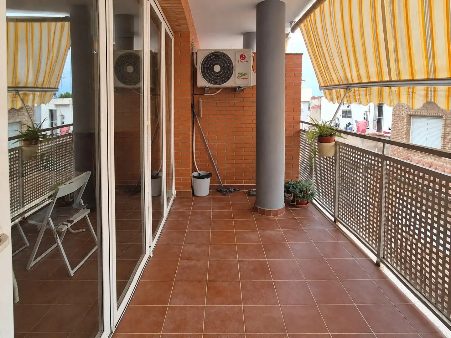 Terraza de Apartamento de alquiler en Puerto de Sagunto