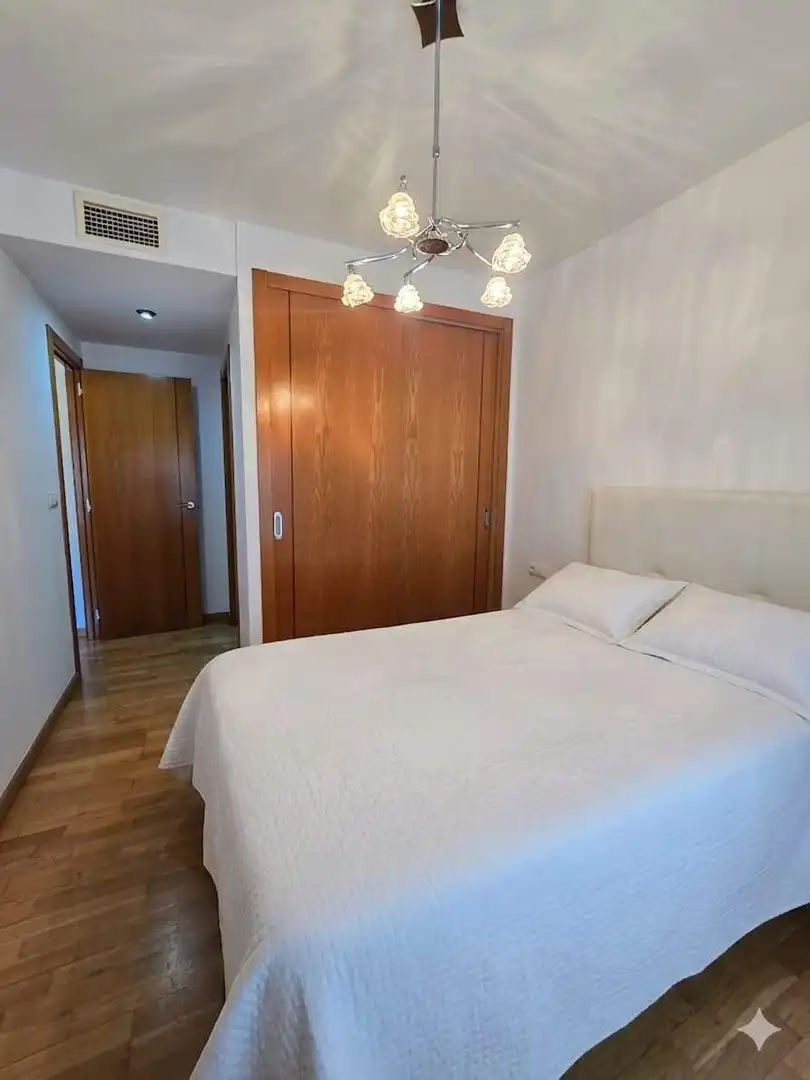 Bedroom of Flat for sale in Santa Pola  with Air Conditioner, Private garden and Terrace