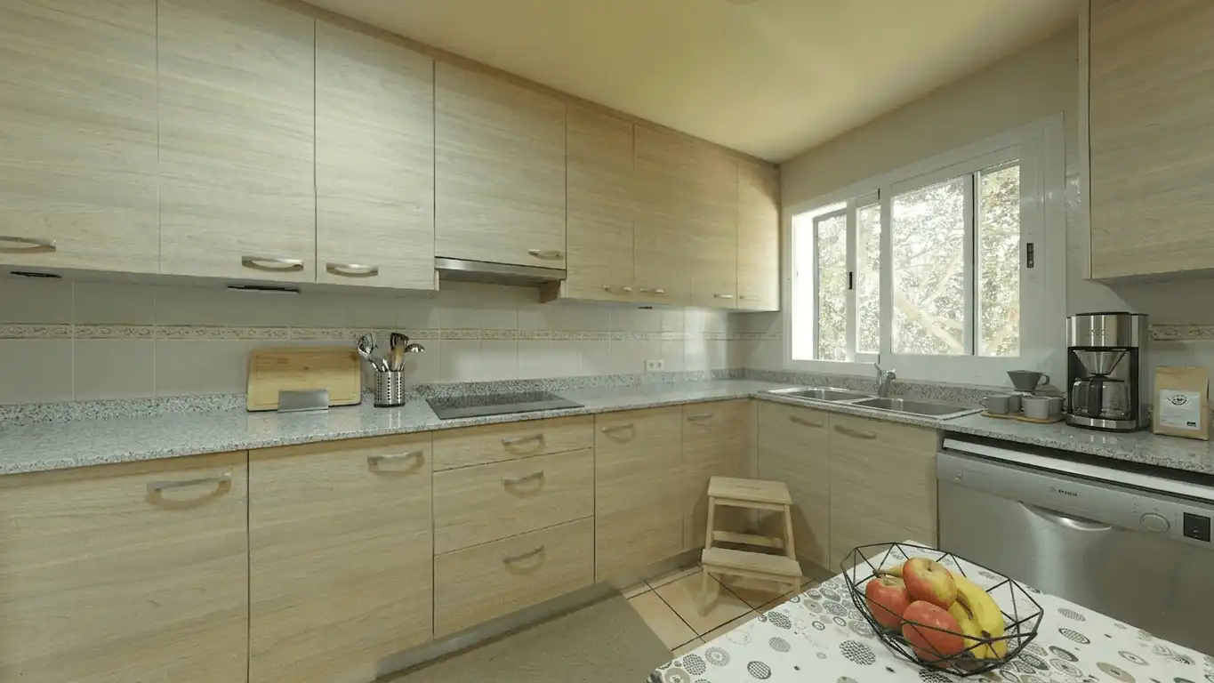 Cuina de Casa o xalet en venda en Sant Llorenç des Cardassar amb Aire condicionat, Calefacció i Terrassa