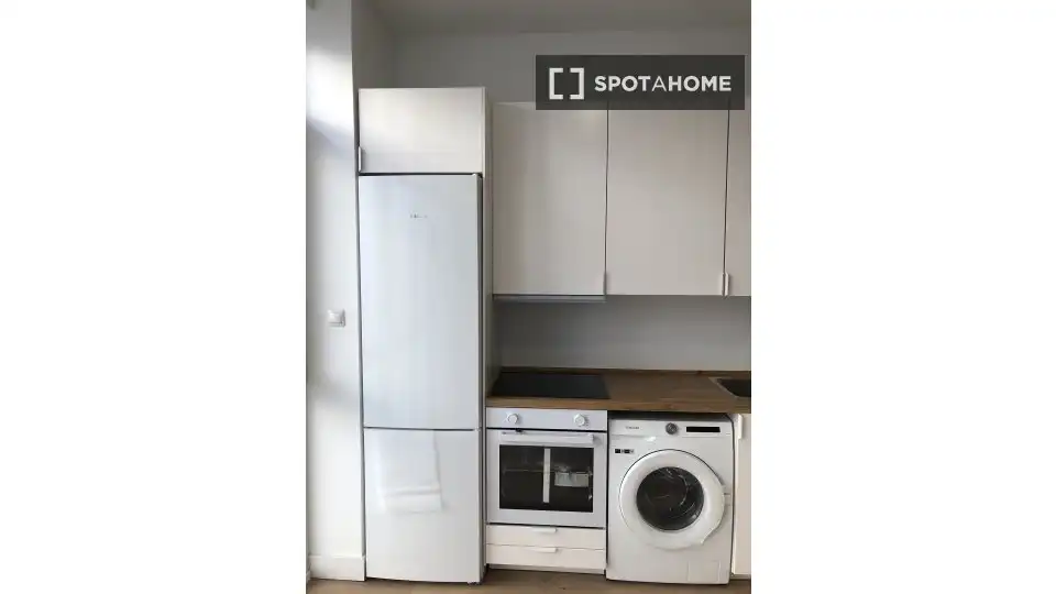 Cocina de Piso de alquiler en Madrid con Aire acondicionado, Calefacción y Amueblado