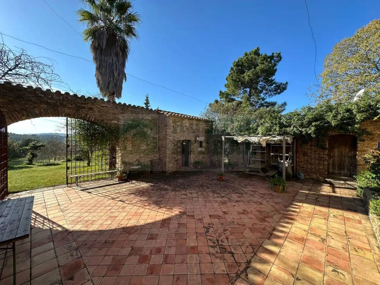 Jardín de Finca rústica en venta en Quart con Jardín privado