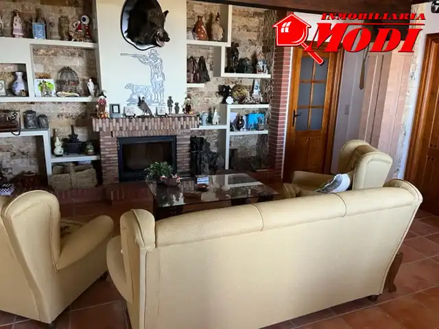 Sala de estar de Finca rústica en venta en Nigüelas con Jardín privado