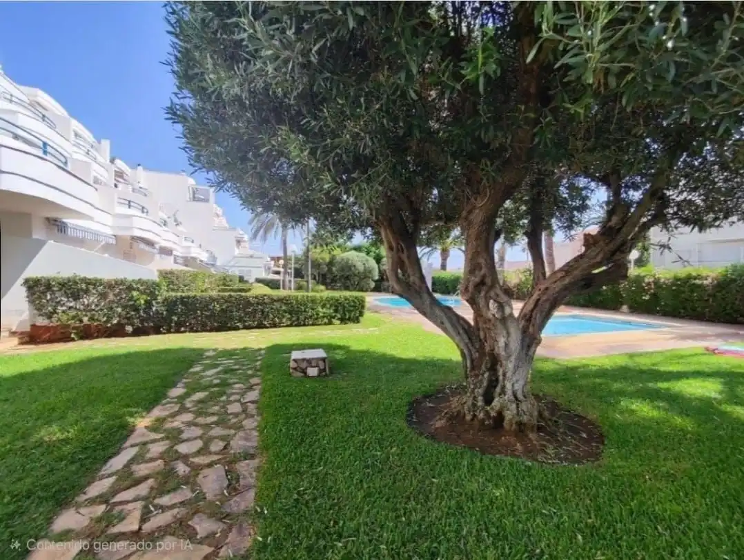 Garden of Apartments for sale in Dénia  with Air Conditioner, Heating and Terrace