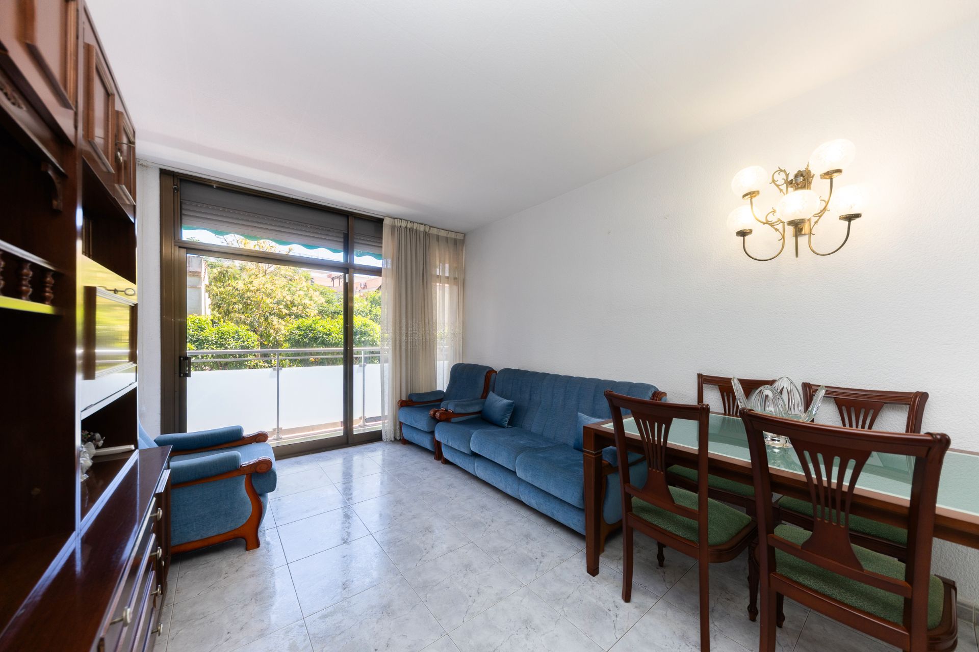 Living room of Flat for sale in El Prat de Llobregat  with Heating and Balcony