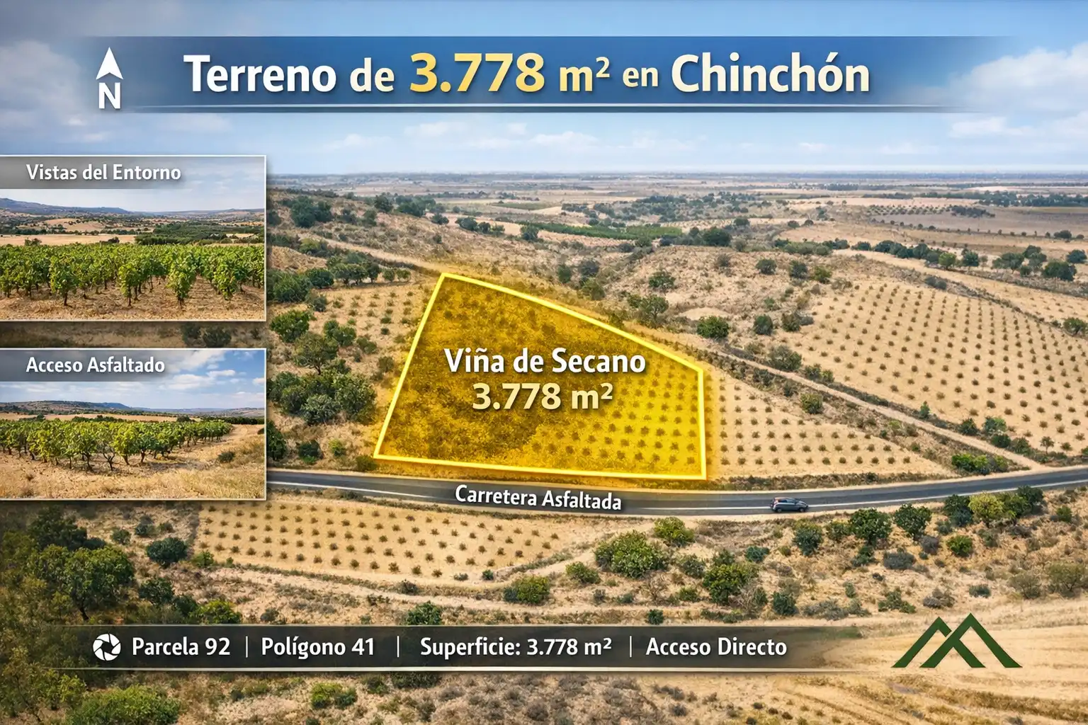 Terreno rustico in vendita a Chinchón