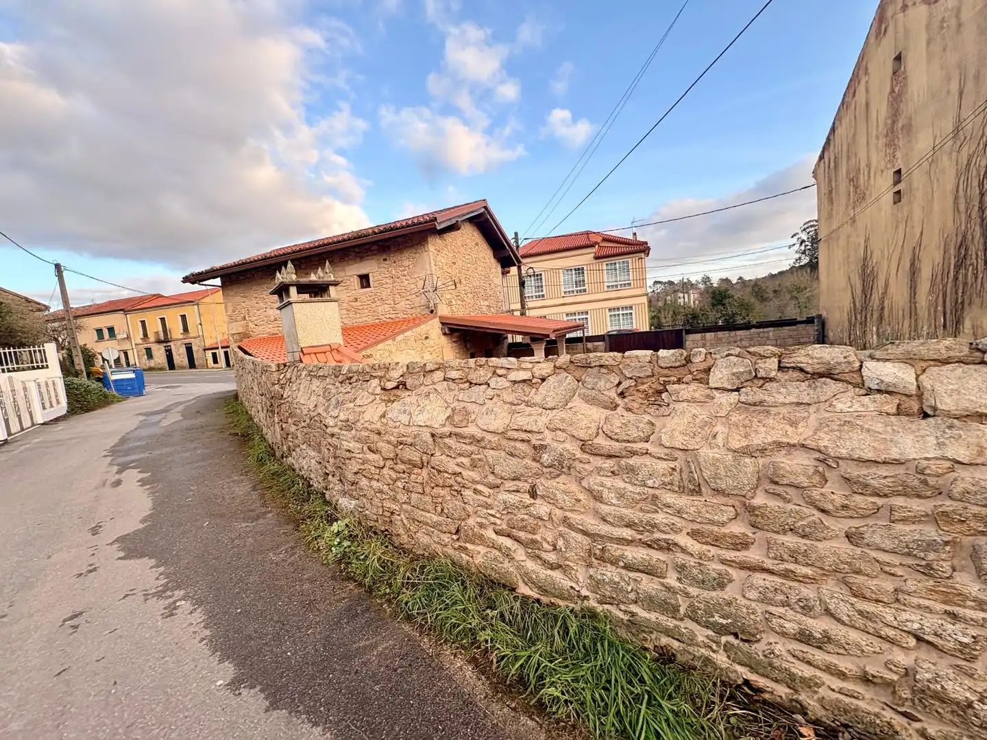 Vista exterior de Casa o chalet en venta en Noia con Calefacción, Jardín privado y Terraza