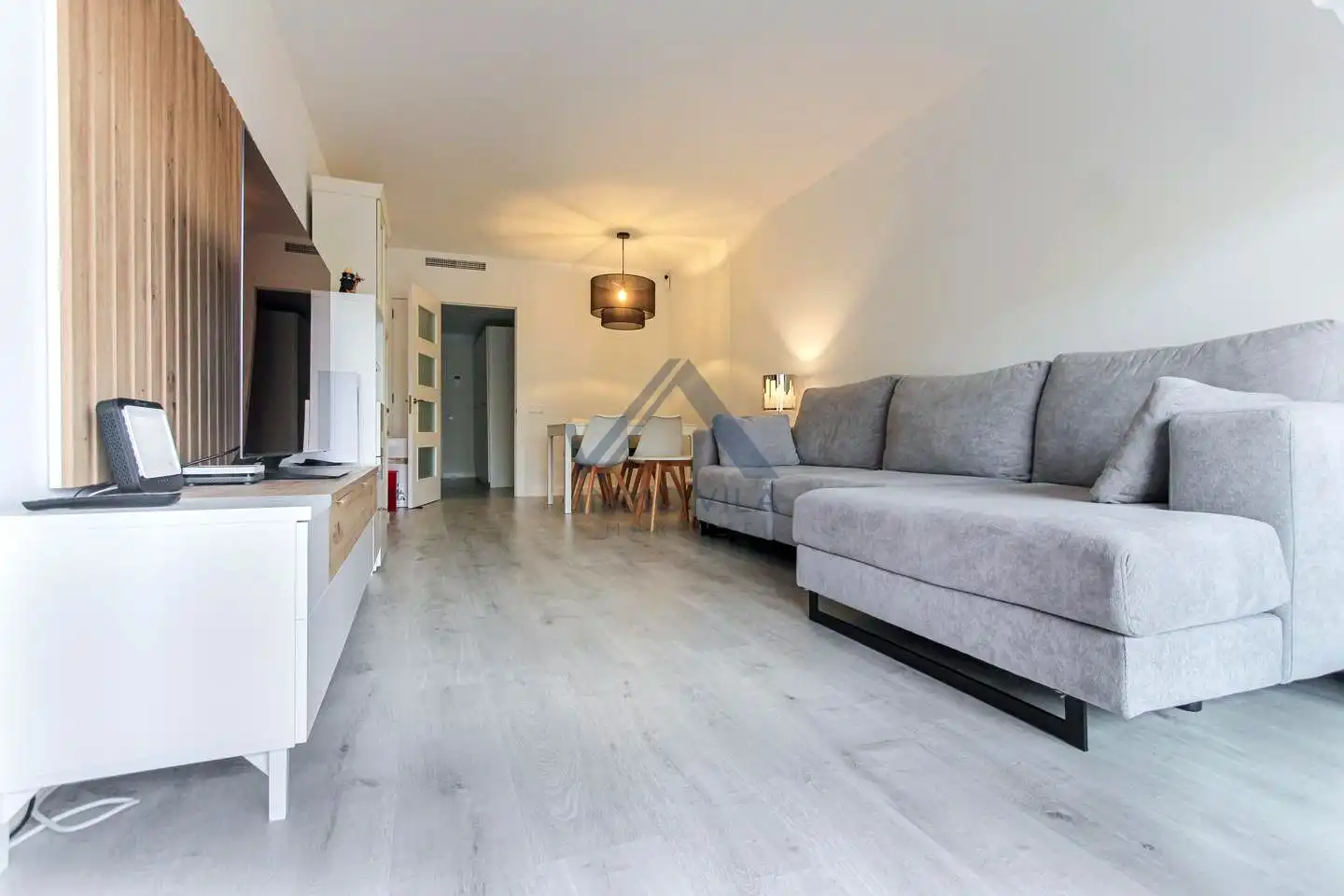 Sala de estar de Piso en venta en Mataró con Aire acondicionado y Terraza