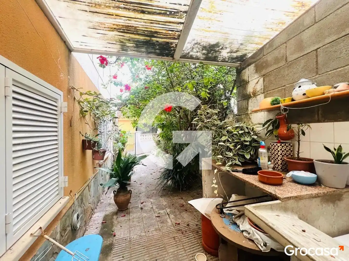 Terraza de Casa o chalet en venta en Vilanova i la Geltrú con Jardín privado, Terraza y Trastero