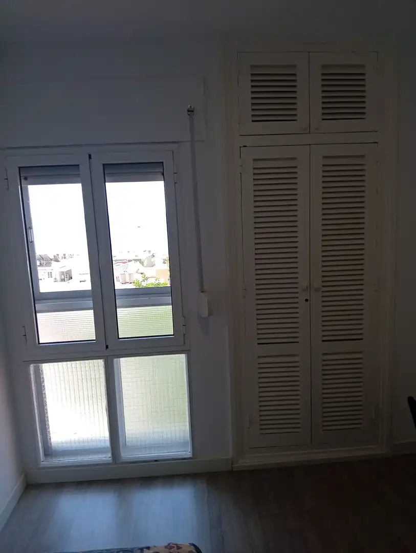 Bedroom of Flat for rent in Málaga  with Air Conditioner, Terrace and Furnished