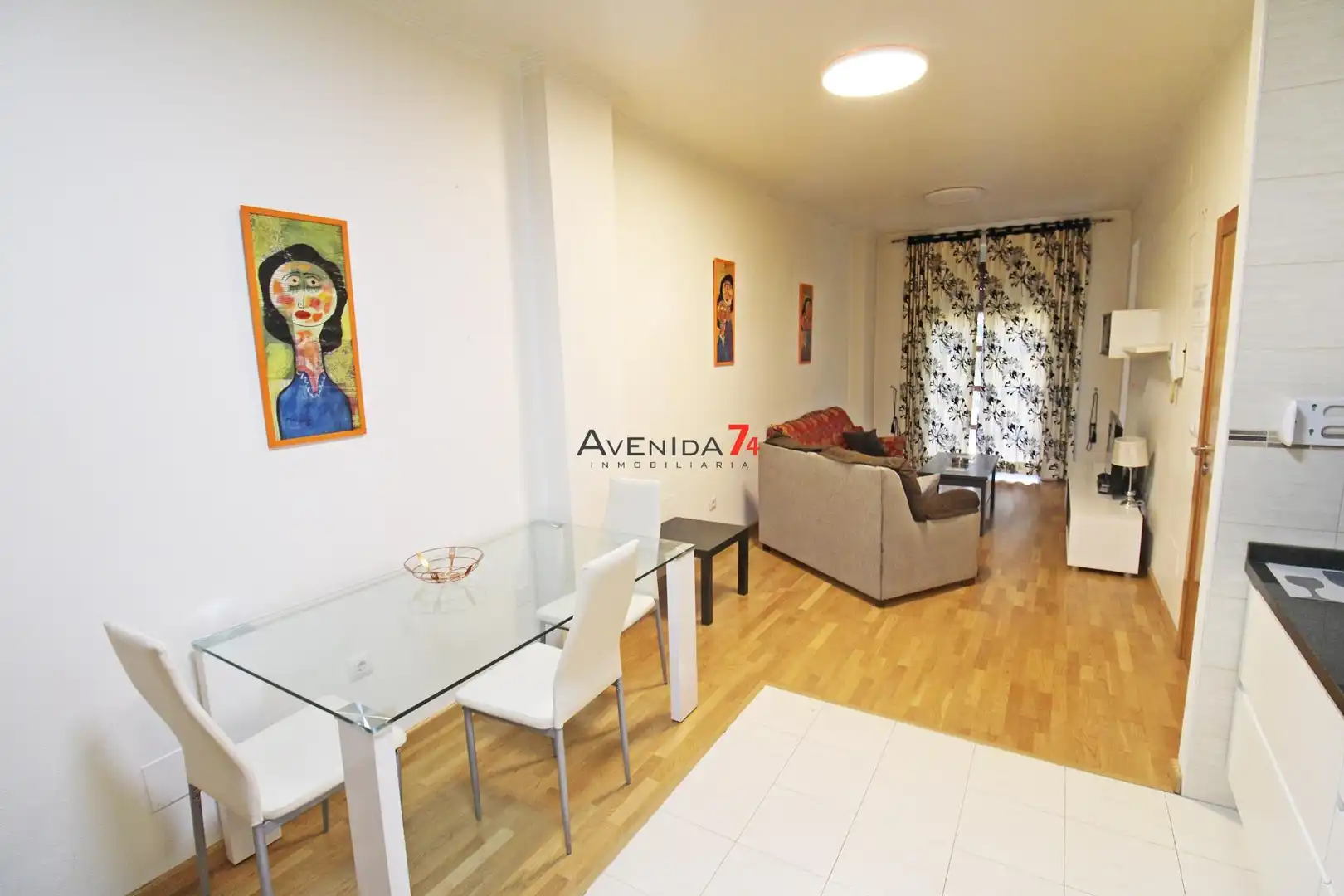 Dormitori de Apartament en venda en Lorca amb Aire condicionat, Terrassa i Moblat