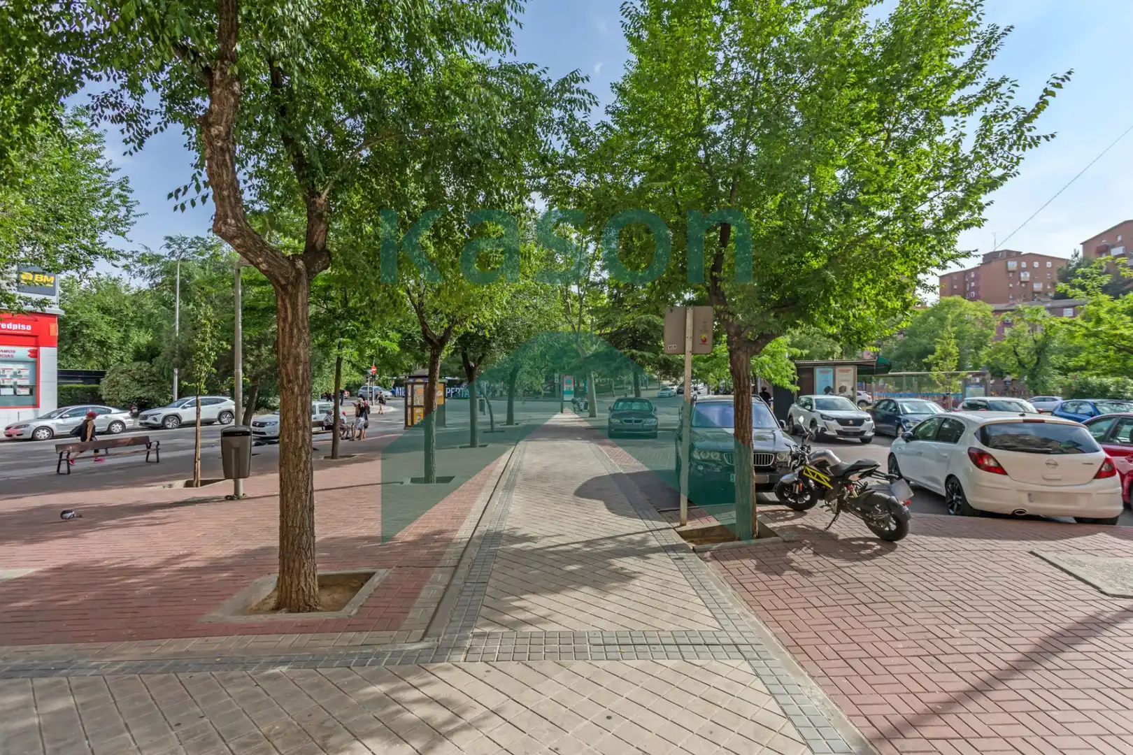 Vista exterior de Pis en venda en Madrid amb Calefacció