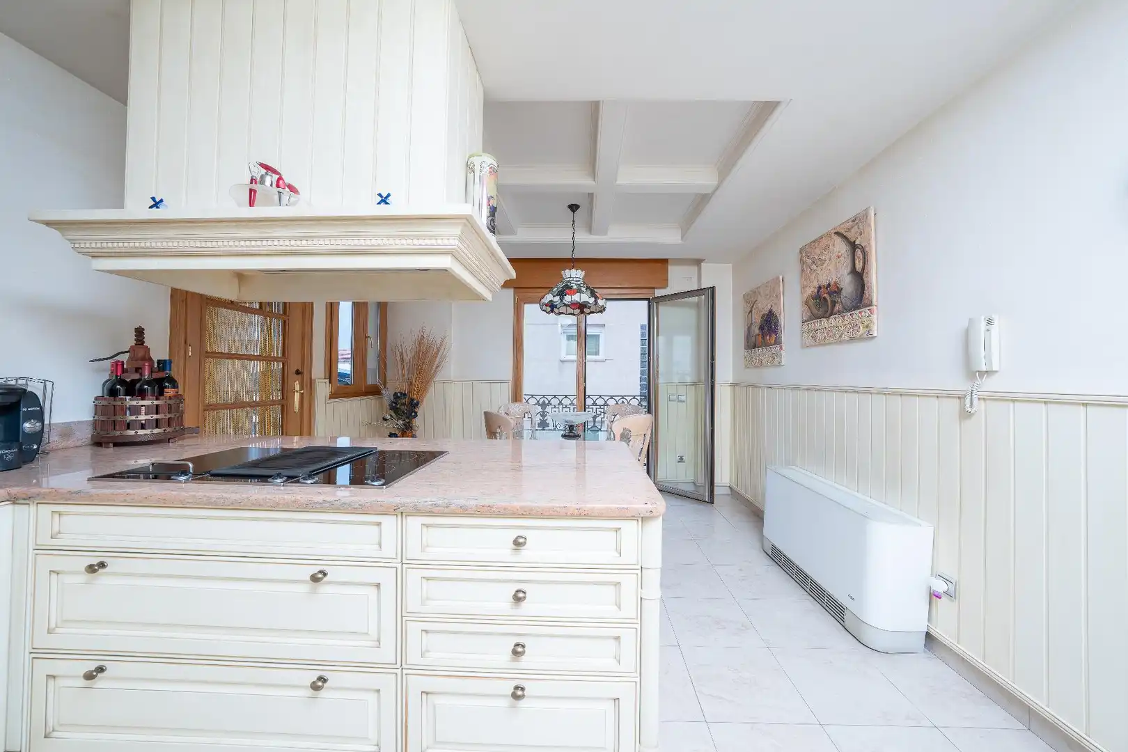 Küche von Einfamilien-Reihenhaus zum Verkauf in Novelda mit Heizung, Terrasse und Balkon