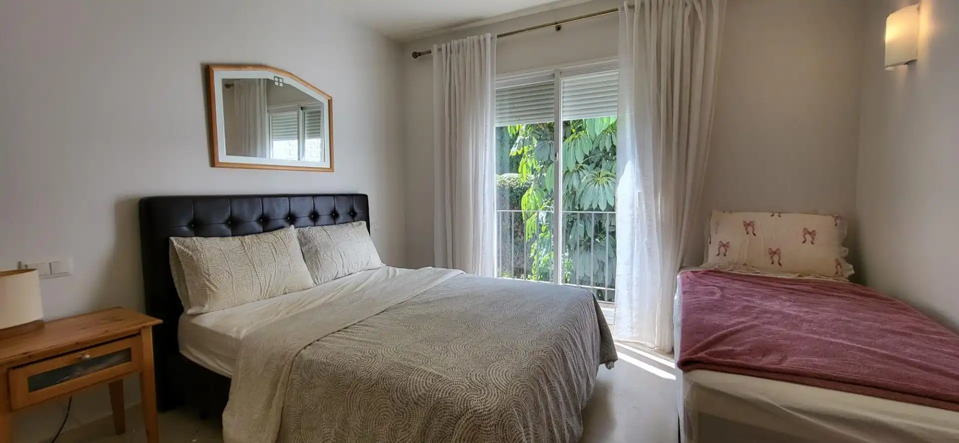 Bedroom of Apartments for rent in Benahavís  with Air Conditioner, Heating and Private garden