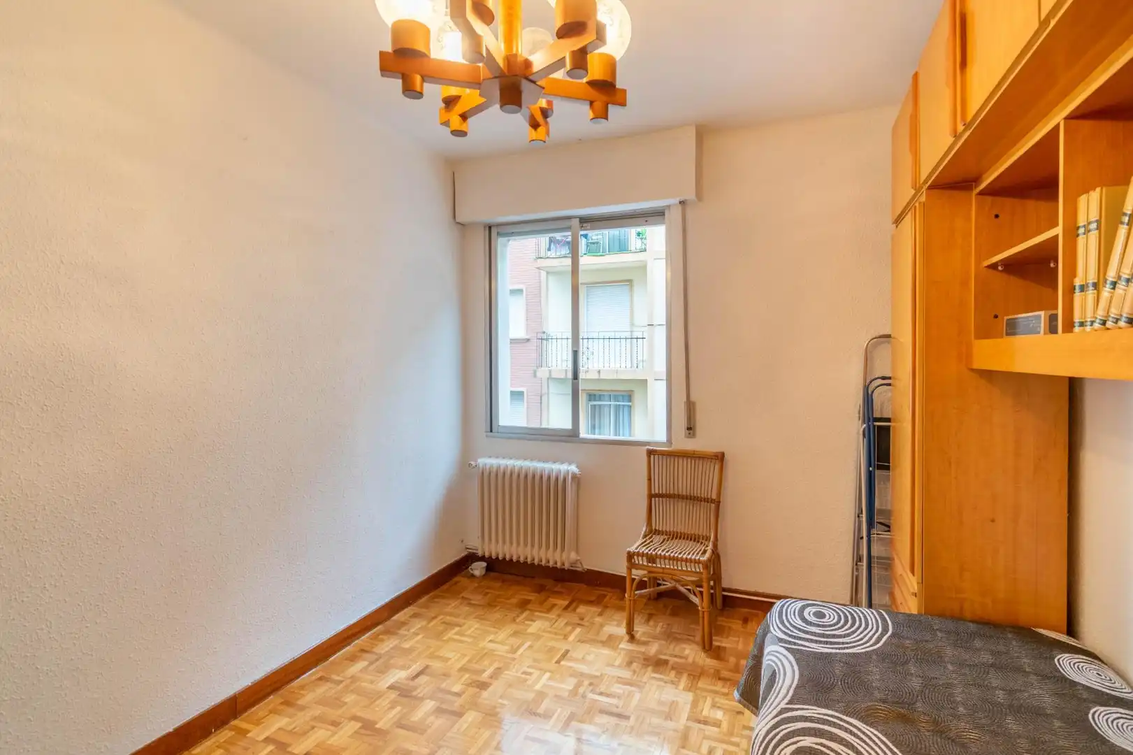 Bedroom of Flat for sale in  Pamplona / Iruña  with Heating, Storage room and Balcony