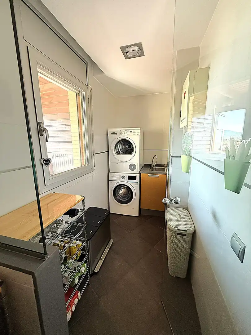 Kitchen of Attic for sale in Valls  with Air Conditioner, Heating and Private garden